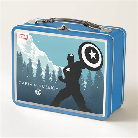 captain america metal lunch box|Captain America Lunch Box .